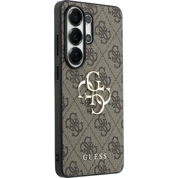 Guess PU 4G Metal Logo kryt Samsung Galaxy S26 Ultra hnedý - Puzdra - Obrázok f903886d7b524106a203fa304e002b15