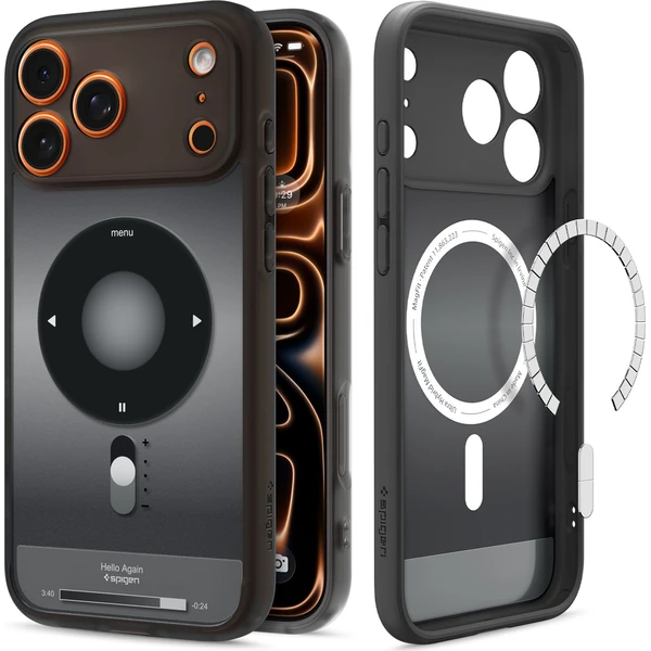 Spigen Ultra Hybrid MagSafe kryt iPhone 18 Pro Max/17 Pro Max classic black - Puzdra - Obrázok f944cb7868d249d49dd8c7625edcc5e1