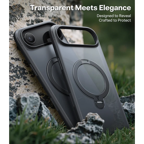 Torras Ostand Q3 Spin MagSafe kryt iPhone Air čierny - Puzdra - Obrázok f9576a818fb54d7f97ccc5abd114ee1c