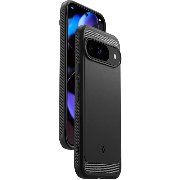 Spigen Rugged Armor kryt Google Pixel 9 Pro/Pixel 9 matne čierny - Puzdra - Obrázok f973ddc2159b49b7858c4706ae36fa3c