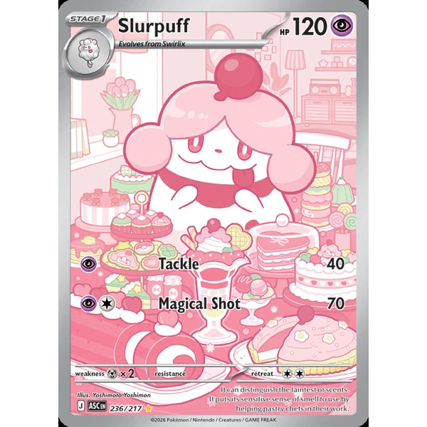 Slurpuff (ASC 236) - Ascended Heroes [Holo] - Kusové karty - Hlavný obrázok
