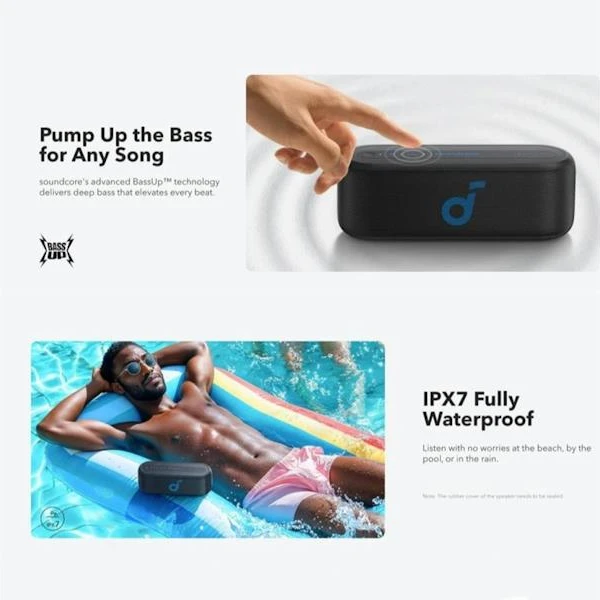Anker Soundcore Select 2S bezdrôtový reproduktor čierny - Reproduktory - Obrázok f99e93798c444954ac5952ed1fd9fcf2