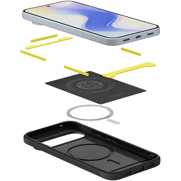 Spigen Rugged Armor MagSafe kryt Google Pixel 10/10 Pro matne čierny - Puzdra - Obrázok f9d7488da19742ea9f3dbd77a37fc259
