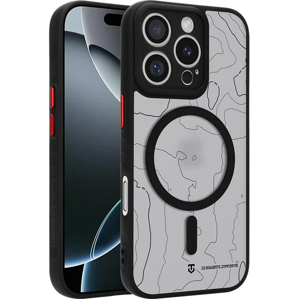 Tactical MagForce Warthog Kryt pre Apple iPhone 16 Pro Asphalt - Puzdra - Obrázok f9e4a9bc69684272af71c18b8ec19459