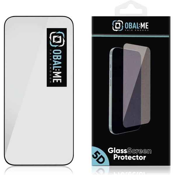 OBAL:ME 5D tvrdené sklo Apple iPhone 17 Pro Max čierne - Ochranné fólie a sklo - Obrázok f9f22c793f5f4125bdff0136d3bc194e