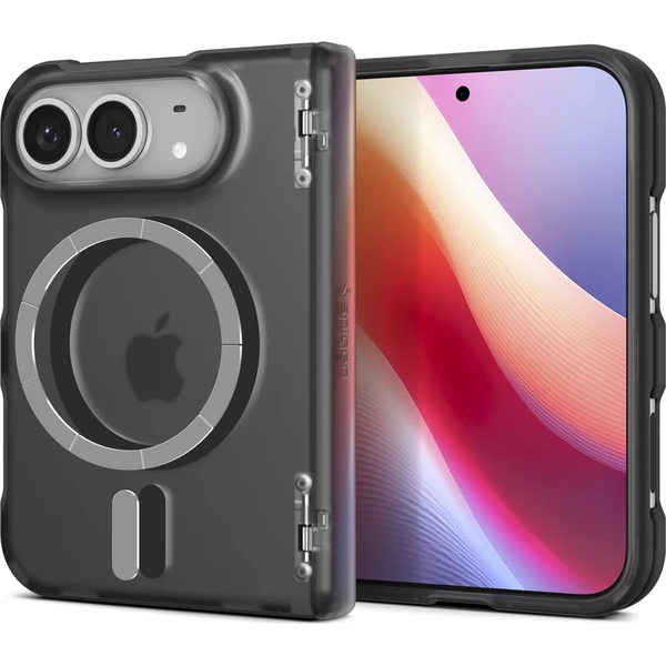 Spigen Ultra Hybrid Pro MagSafe kryt iPhone Duo frost black - Puzdra - Obrázok fa199a95f4ef4f348fddcb67f28d0667