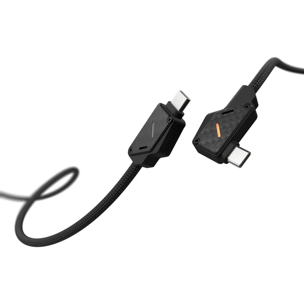 Aulumu M07 Light Carbon 240W Rýchle nabíjanie & prenos dát USB-C kábel (2m) Čierna - Káble a redukcie - Obrázok fa1fcd55839644eba1323620eead7c6d