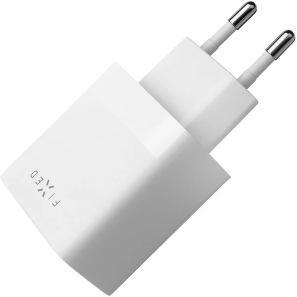 FIXED nabíjačka s USB-A/Lightning káblom, 1 m, MFi, 17W, biela - Nabíjačky - Obrázok fa4076950fc24b6390721b23e6a6577c