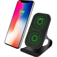 FIXED Frame Wireless 15W bezdrôtová nabíjačka čierna - Nabíjačky