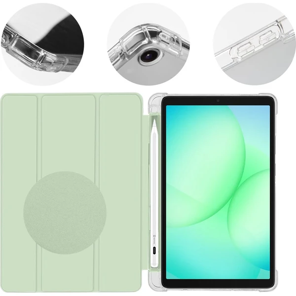 OBAL:ME MistyTab púzdro Samsung Galaxy Tab A11/A9 svetlo zelené - Puzdra - Obrázok fa5ed3d73f3b4408aab680b2684a6173