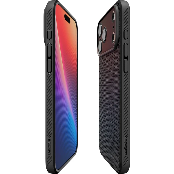 Spigen Liquid Air kryt iPhone 18 Pro Max/17 Pro Max matná čierna - Puzdra - Obrázok fa6de5490852469a9ff497b016e094da