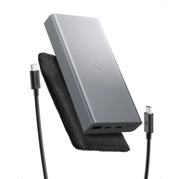 Spigen Essential powerbanka 20000mAh (30W) sivá (EA3020) - Powerbanky - Hlavný obrázok