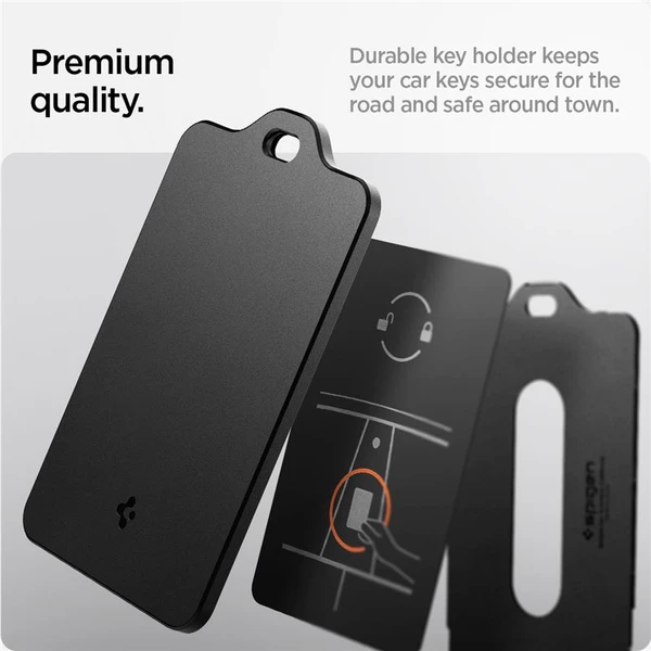 Spigen Air Fit Card Holder Case púzdro na kartu Tesla (2 Pack) čierne - Puzdra - Obrázok fa7f07d3e8104d05bd10944ffeab30be