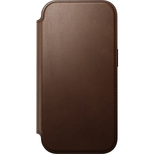 Nomad Modern Leather Folio MagSafe kožené puzdro iPhone 17 Pro/18 Pro Brown - Puzdra - Obrázok faa515250eb34fe89b2dc6bb018f7c12