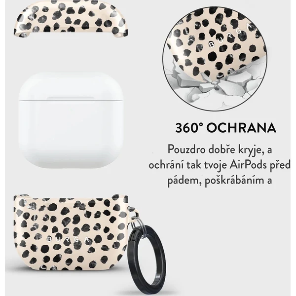 Burga puzdro pre AirPods 4 Almond Latte - Puzdra - Obrázok faaa2c31e84f45d4a6bef86e99f00db2