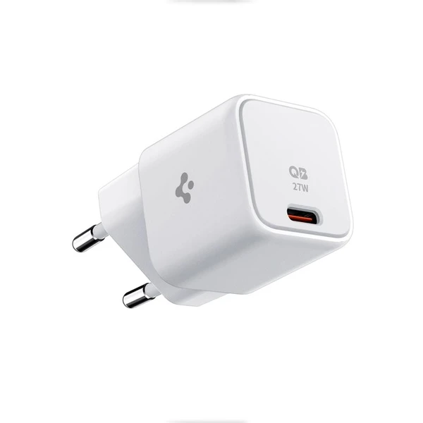 Spigen ArcStation Wall Charger (27W) nabíjačka biela - Nabíjačky - Obrázok fab7943225834acdad36925f588b630b