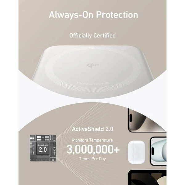 Anker MagGo Qi2/MagSafe powerbanka (10000mAh) 27W biela - Powerbanky - Obrázok fad03d4d292949dc9a6181d70ab1ad28