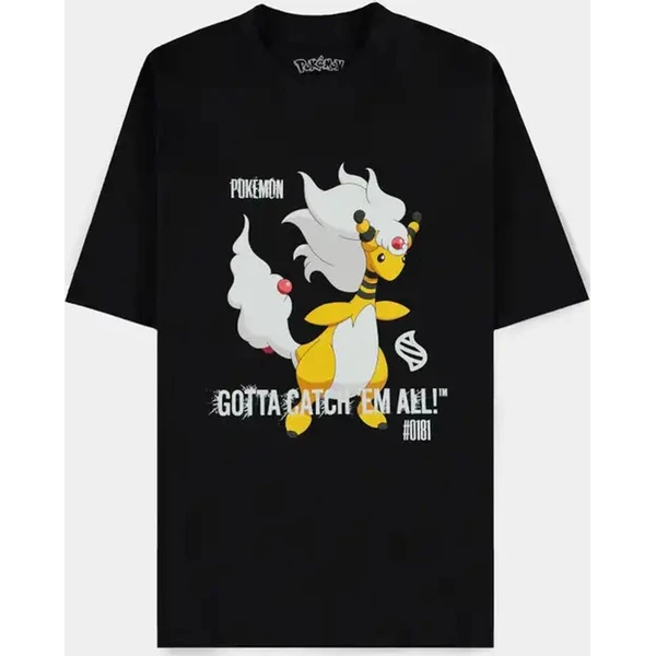 Tričko Pokémon - Mega Empharos (voľný strih) 2XL - Tričká - Hlavný obrázok