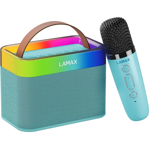 LAMAX KaraokeKid1 detské karaoke modré - Reproduktory - Hlavný obrázok