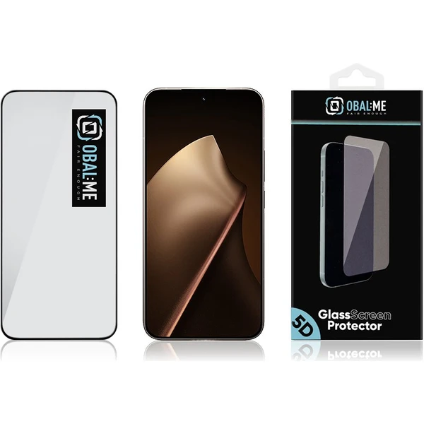 OBAL:ME 5D Tvrdené Sklo pre Xiaomi 15T/15T Pro čierne - Ochranné fólie a sklo - Obrázok fafb51dfd8264883b4720afd616f39fd