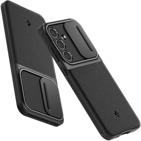 Spigen Optik Armor kryt Samsung Galaxy S24 FE čierny - Puzdra - Obrázok fb175a5c460e427996de7ee37b22332f