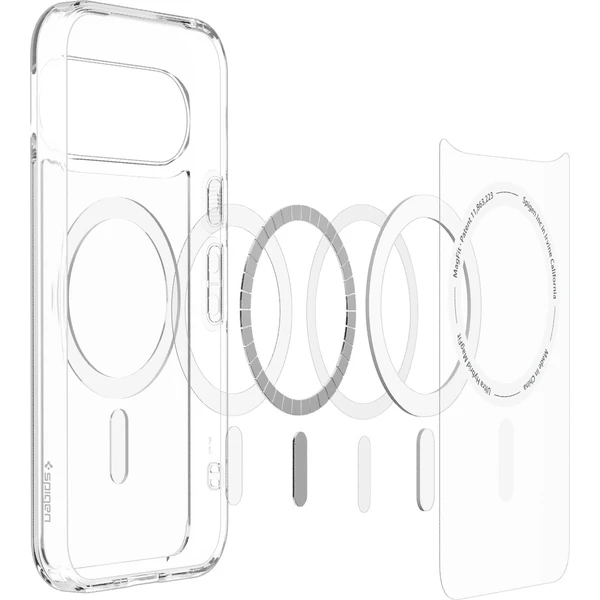 Spigen Ultra Hybrid MagSafe, číro-biela - Google Pixel 11 - Puzdra - Obrázok fb1c0a774eba4a3485f685e784b75fa1
