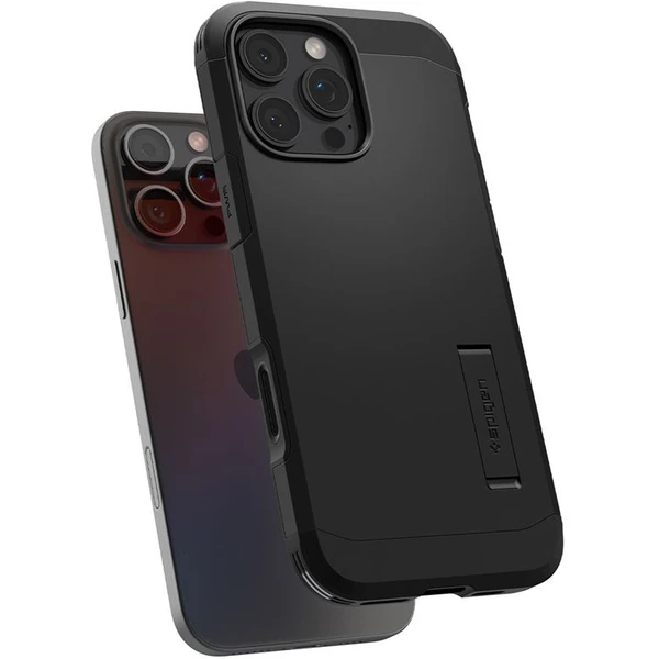 Spigen Tough Armor T MagSafe kryt iPhone 16 Pre čierny - Puzdra - Obrázok fb1c8122cb6348a6a1afc98df0ab1526