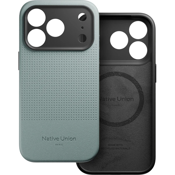 Native Union Active Case MagSafe kryt z recyklovaného materiálu iPhone 17 Pro slate green - Puzdra - Obrázok fb4a9481bd624f2e9af8e4ead882fc0c