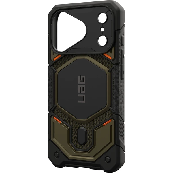 UAG Monarch Pro MagSafe Kevlar kryt iPhone 18 Pro/17 Pro zelený - Puzdra - Obrázok fb4c47bcf23443cb94a51df36995661c