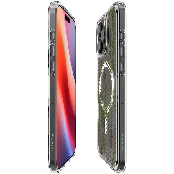 Spigen Ultra Hybrid MagSafe kryt iPhone 16 Pro Max digital camo - Puzdra - Obrázok fb66e2dfc23141f9b5a48cd9a38c7c06