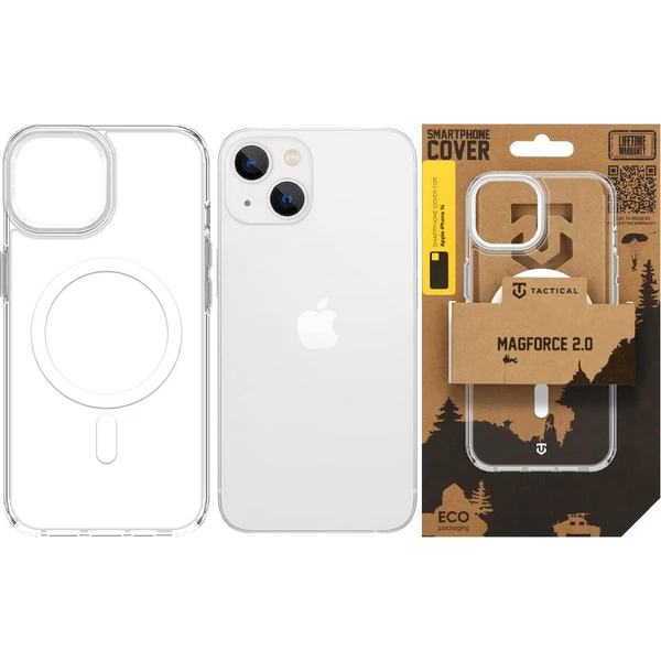 Tactical MagForce 2.0 Kryt pre Apple iPhone 14 Silver - Puzdra - Obrázok fb7283355e1c4d0f81ccab311cd04386