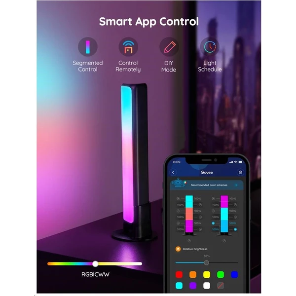 Govee Flow Plus SMART LED TV & Gaming osvetlenie (RGBICWW) - Inteligentné osvetlenie - Obrázok fbb3b98fdbd64771b5adb154a80f57e9