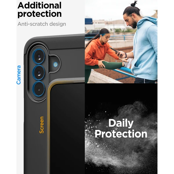 Spigen Tough Armor kryt Samsung Galaxy A57 5G čierny - Puzdra - Obrázok fbc99546385f465ab83753d1e56f94f2
