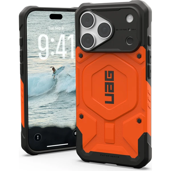 UAG Pathfinder MagSafe, oranžová - iPhone 2026 Pro/17 Pro - Puzdra - Hlavný obrázok