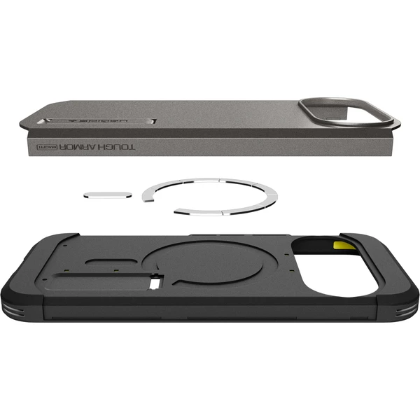 Spigen Tough Armor MagSafe, gunmetal - Google Pixel 11 Pro - Puzdra - Obrázok fbe693f5be584767b2fc80ddd699571d