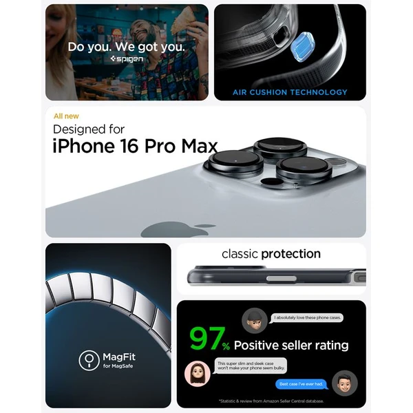 Spigen Classic C1 MagSafe kryt iPhone 16 Pro Max graphite - Puzdra - Obrázok fbeb798ce9c64770ab5fe6f421617b6e
