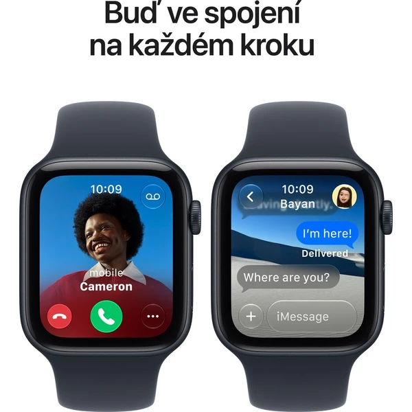 Apple Watch SE 3 (2026) 44mm Hvězdně bílý hliník s pískovým sportovním řemínkem M/L - Inteligentné hodinky - Obrázok fbfaf85583584a5db796ca5b4d76bf80