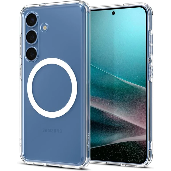 Spigen Ultra Hybrid MagSafe kryt Samsung Galaxy S25 biely - Puzdra - Hlavný obrázok