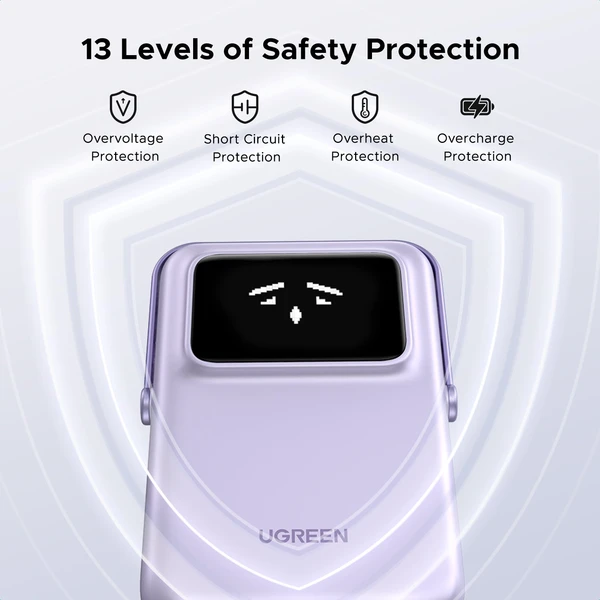 UGREEN Uno MagSafe/Qi2 Powerbanka so stojanom, 10000 mAh, 20W, fialová - Powerbanky - Obrázok fc27ba71b9d14914bcf7a5f502b3fd68