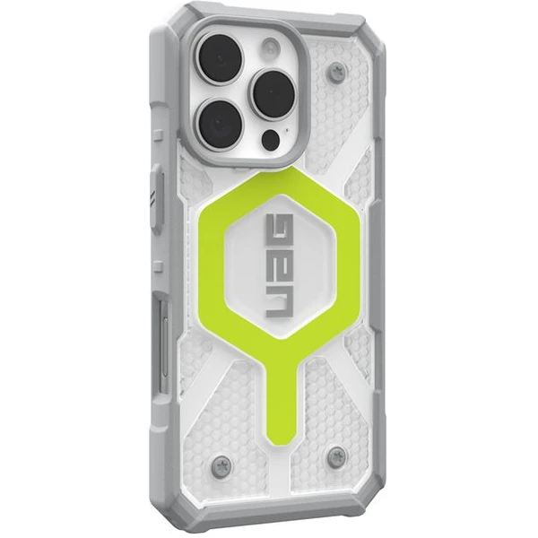 UAG Pathfinder Clear Magsafe kryt iPhone 16 Pro Active Neon - Puzdra - Obrázok fc2a5918d31d44bfa5ff4a0c46625eaf