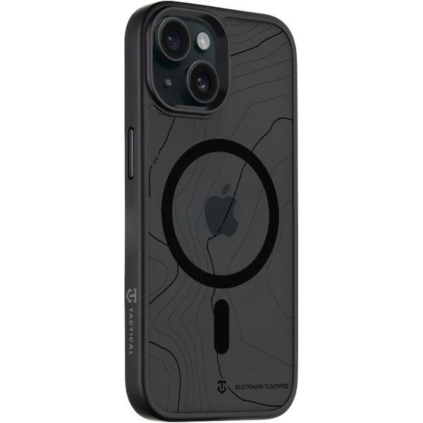 Tactical MagForce Hyperstealth Sika kryt iPhone 15 Asphalt - Puzdra - Hlavný obrázok