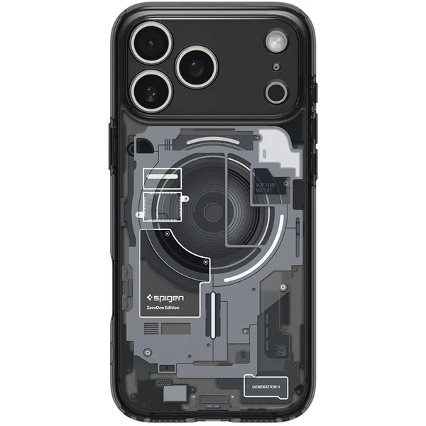 Spigen Ultra Hybrid MagSafe kryt iPhone 17 Pro zero one black - Puzdra - Obrázok fc46501b4cc74365a89dd84a243cfcee