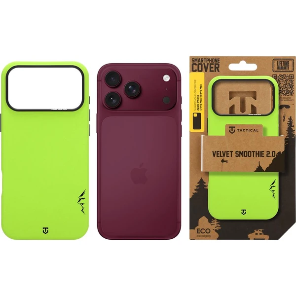 Tactical MagForce Velvet Smoothie 2.0 Kryt pre Apple iPhone 17 Pro Max/18 Pro Max Avocado - Puzdra - Obrázok fc585e2e209c4acfb37b5f154a7d2660