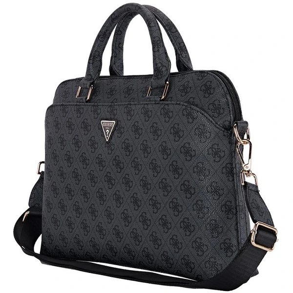Guess PU 4G Triangle Logo taška na notebook 13-15" čierna - Crossbody - Obrázok fc98063dbac2410682805d718dfd796c