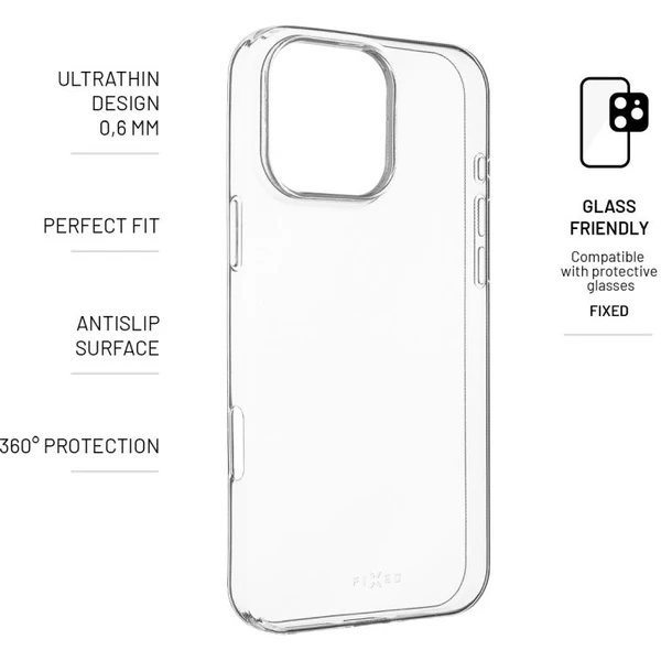 FIXED Story Slim TPU kryt Apple iPhone 16 Pro Max číry - Puzdra - Obrázok fc9af3c027aa42b48132119b07745103