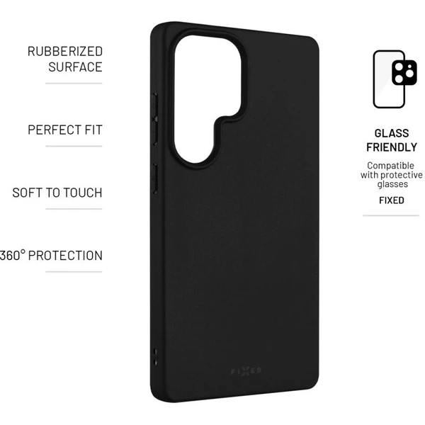 FIXED Story silikónový kryt Samsung Galaxy S25 Ultra čierny - Puzdra - Obrázok fc9d91f412df403ba363eaa0d9cdf51d
