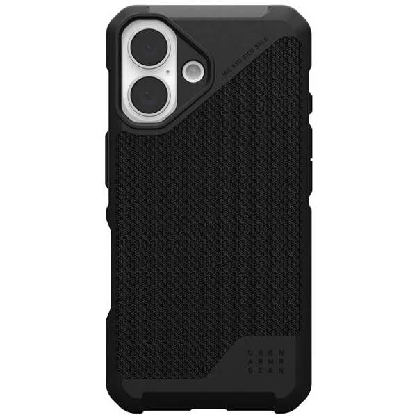 UAG Metropolis LT Magsafe Kevlar kryt iPhone 16 čierny - Puzdra - Obrázok fcc84ca1ecdd47b8b14160ea0ecf26bf