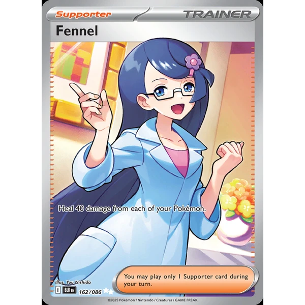 Fennel (BLK 162) - Black Bolt [Holo] - Kusové karty - Hlavný obrázok