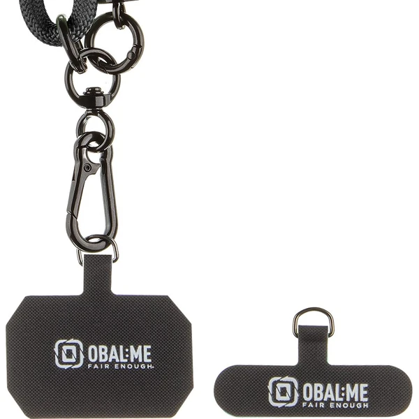 OBAL:ME NeckTag popruh na telefón čierny - Popruhy a crossbody - Obrázok fcfd58b59dca47768f055aff36733e17