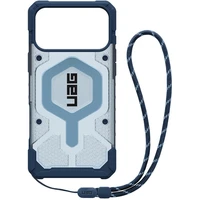 UAG Pathfinder Clear Magsafe kryt iPhone 17 Pro Max modrý - Puzdra